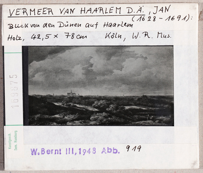 Vorschaubild Jan Vermeer van Haarlem: Blick von den Dünen auf Haarlem. Köln, Wallraf-Richartz-Museum 